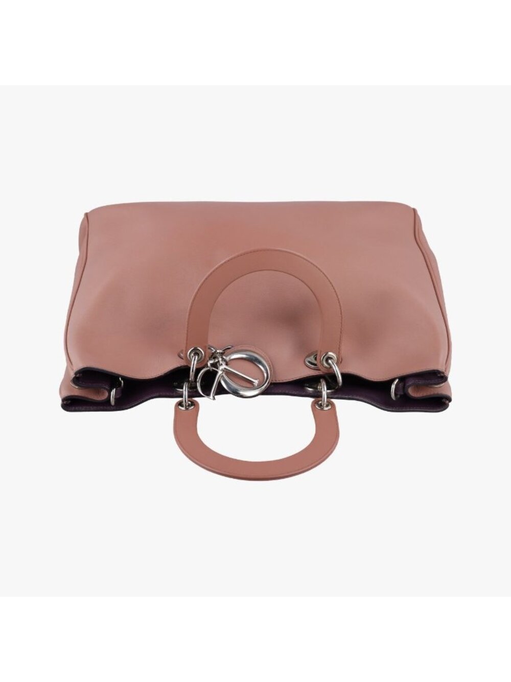 ★SOLD★ Dior Dio Brown Pink Leather Messenger Bag - Picture 8 of 15